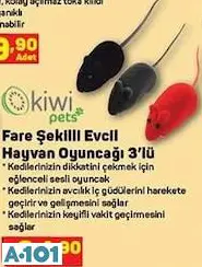 KİWİ FARE ŞEKİLLİ EVCİL HAYVAN OYUNCAĞI